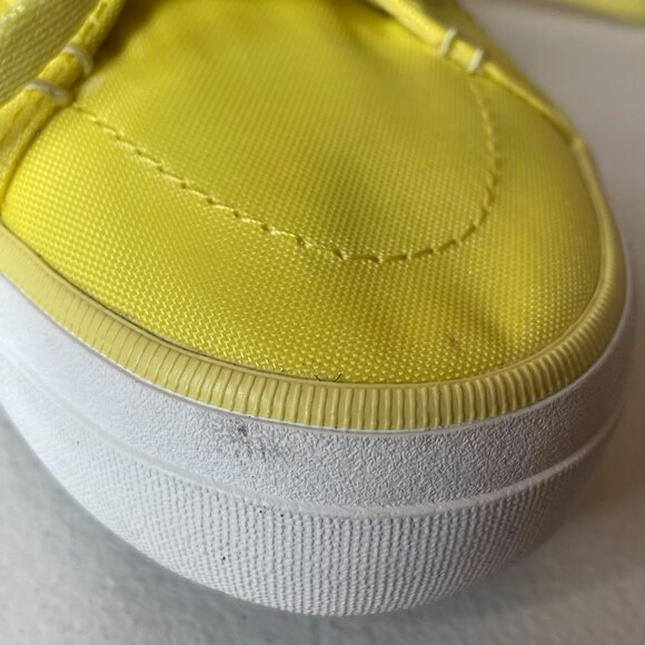 Sperry Yellow Bionic Sneakers Sample Shoes Size 7 - Picture 6 of 15